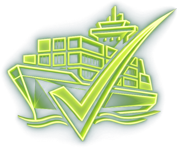 Navio cargueiro com selo de aprovação Personal Comex
